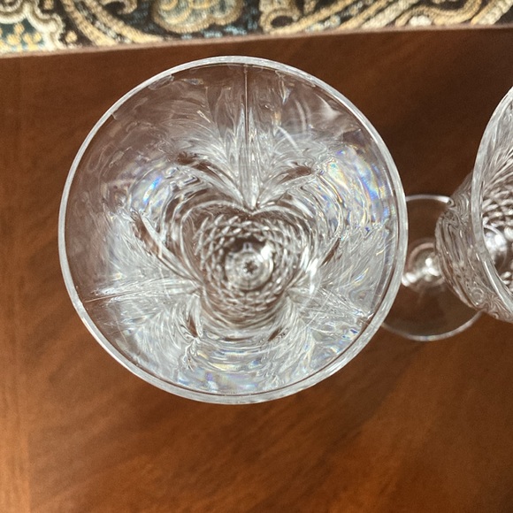 Vintage Crystal champagne flutes - Picture 2 of 6